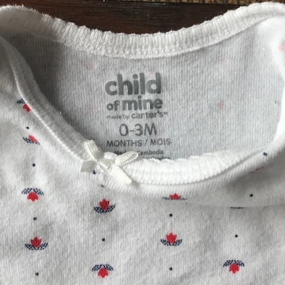 Child of mine Short sleeve Onesie Baby Size 3 m - Picture 3 of 5
